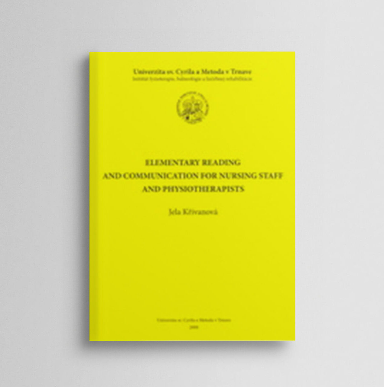 Elementary reading and Communication for Nursing staf