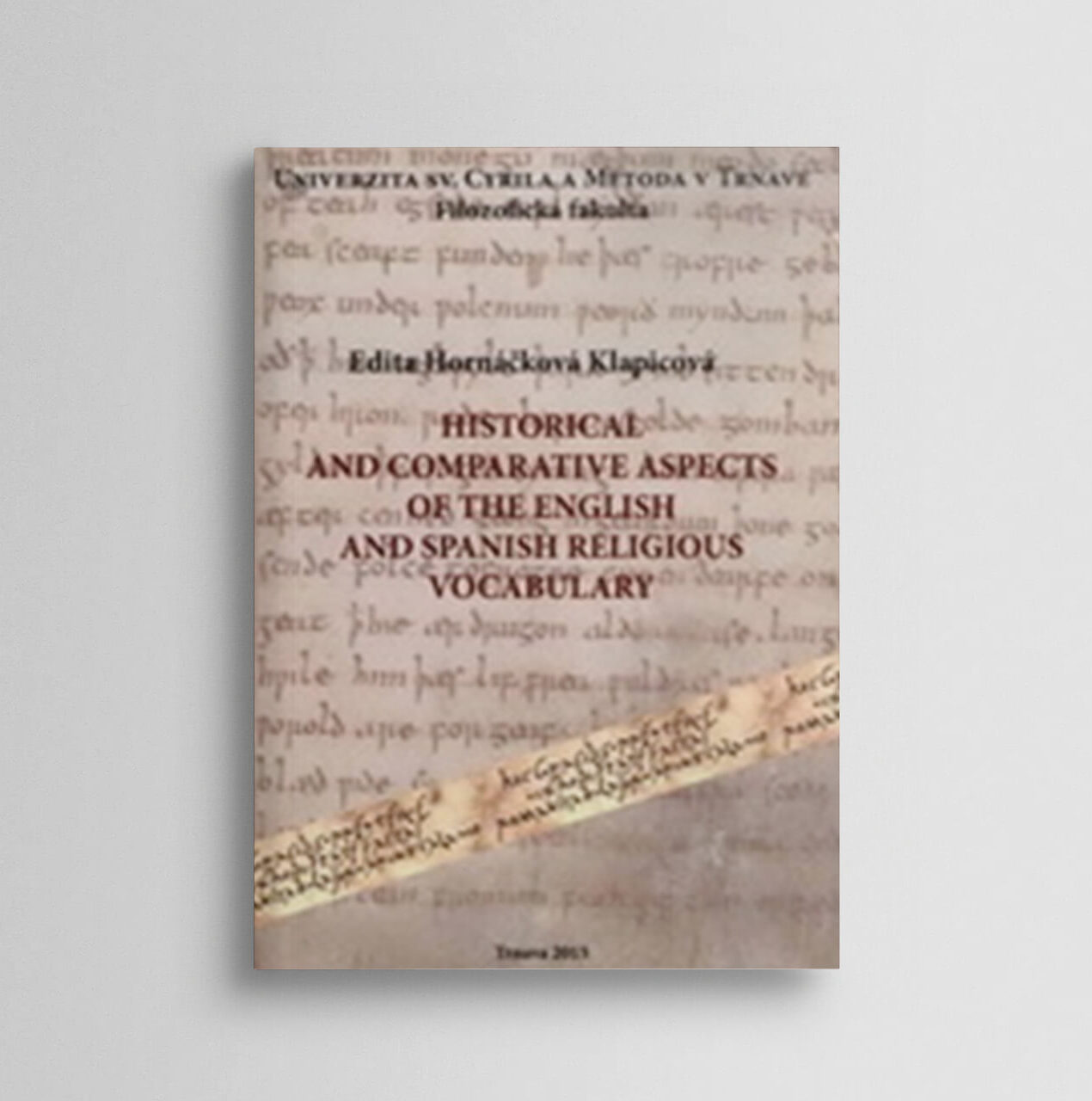 Historical comparative aspectsof the english and spanish religious vocabulary