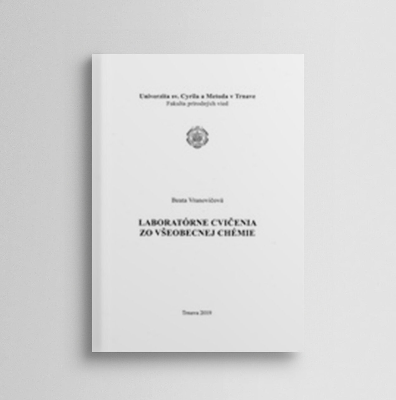 Laboratórne cvičenia zo všeobecnej chémie - 4. vydanie