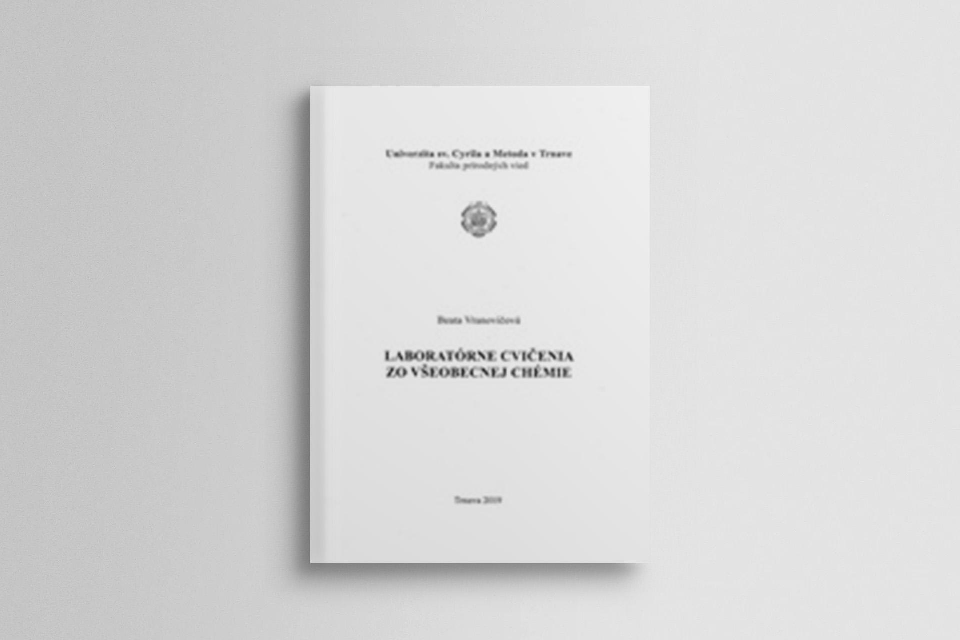 Laboratórne cvičenia zo všeobecnej chémie - 4. vydanie