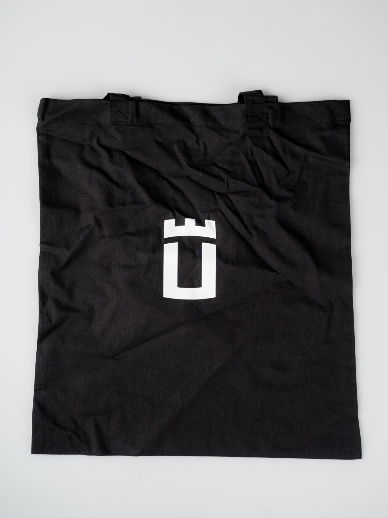 Čierna plátenná taška