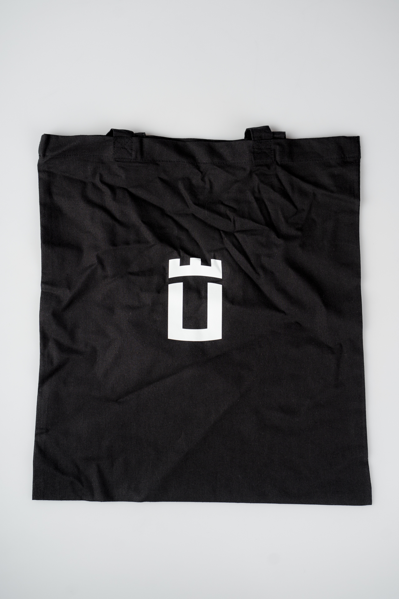 Čierna plátenná taška