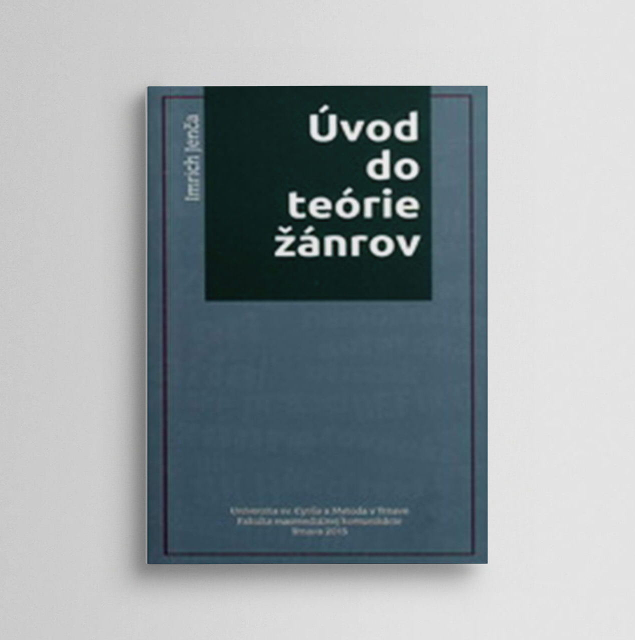 Úvod do teórie žánrov (2. vydanie)